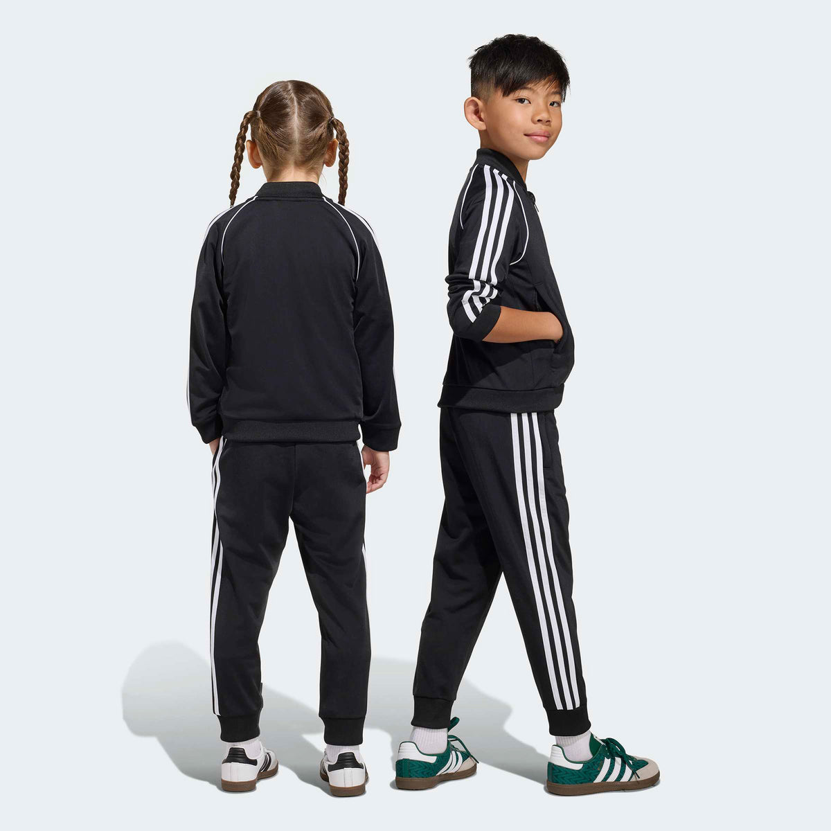 Adidas Tracksuit Çocuk Siyah Eşofman Takımı