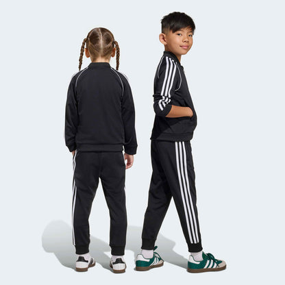 Adidas Tracksuit Çocuk Siyah Eşofman Takımı