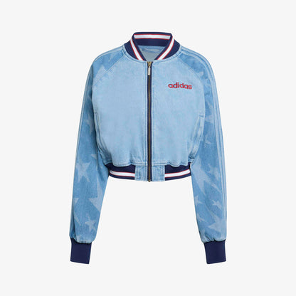 Adidas Varsity Kadın Mavi Ceket