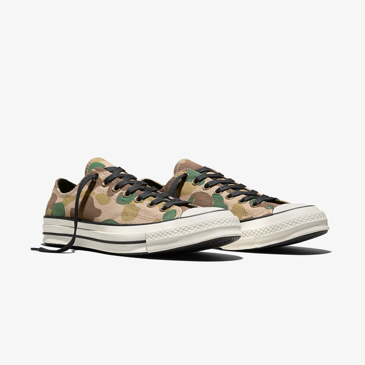 Converse Chuck 70 Unisex Desenli Yeşil Sneaker
