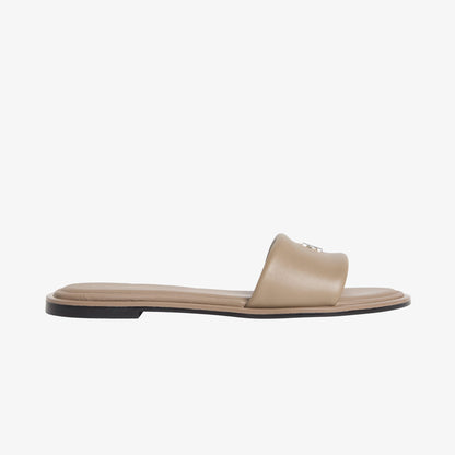 Calvin Klein Round Flat Kadın Gri Terlik
