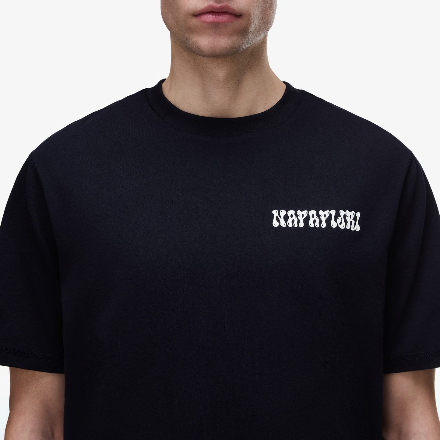 Napapijri S-sol Erkek Siyah T-shirt