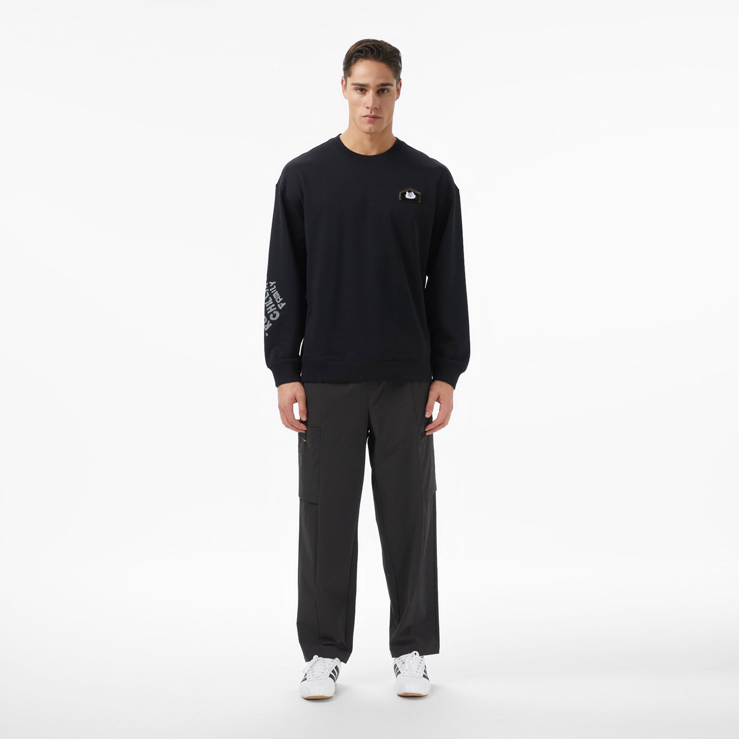 Anta Skaters Family Erkek Siyah Sweatshirt