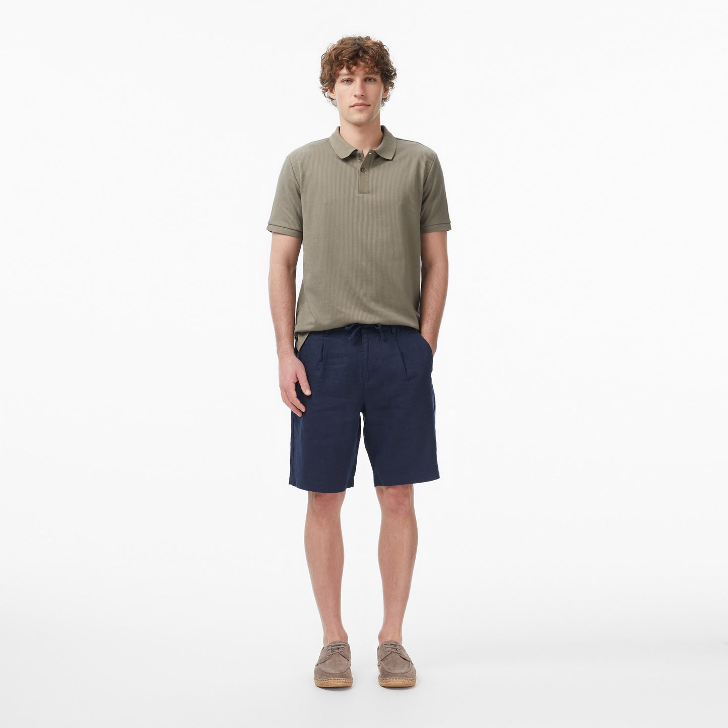Nautica Erkek Yeşil Regular Fit Polo Yaka T-shirt