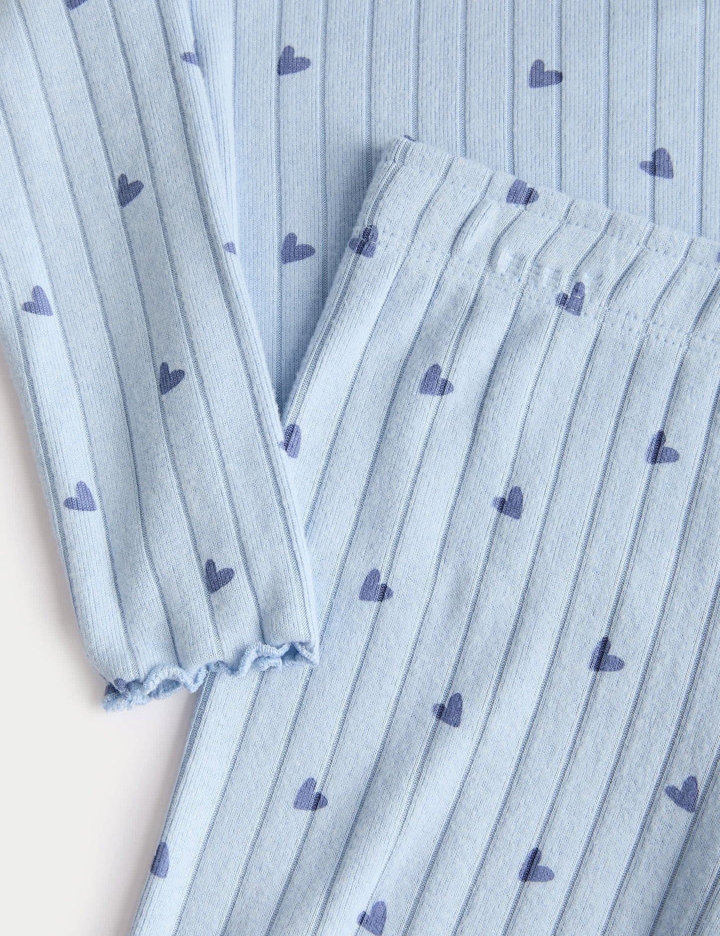 Kalp Detaylı Pijama Takımı