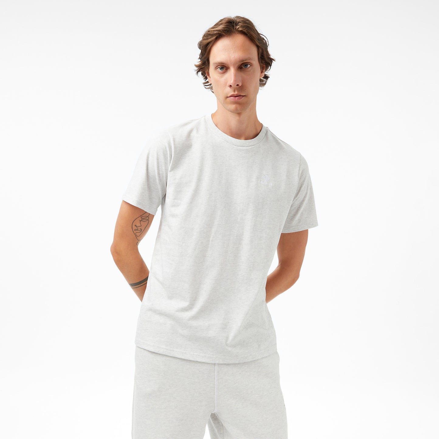 Converse Erkek Gri T-shirt