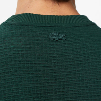 Lacoste Erkek Uzun Kollu Bisiklet Yaka Yeşil T-shirt