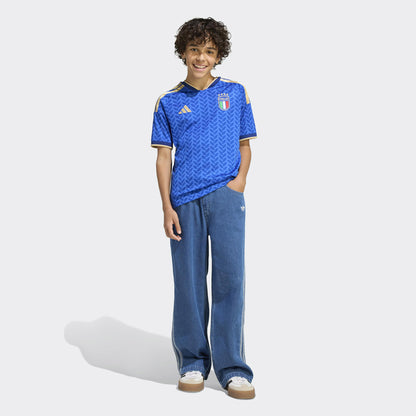 Adidas Italya Milli Takım Çocuk Mavi Forma