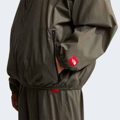 The North Face Red Box Packable Hooded Wind Erkek Yeşil Ceket