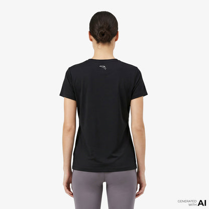 Anta Advanced Running Kadın Siyah T-shirt