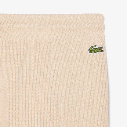 Lacoste Flare Fit Kadın Bej Eşofman Altı