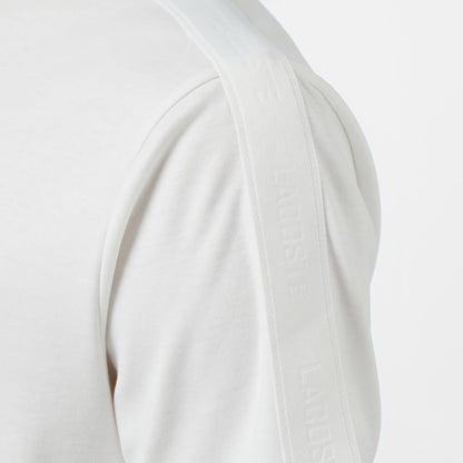 Lacoste Erkek Oversize Fit Bisiklet Yaka Beyaz T-shirt