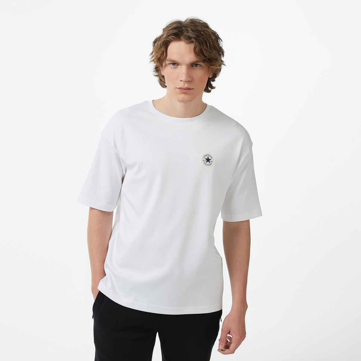 Converse Erkek Beyaz T-shirt
