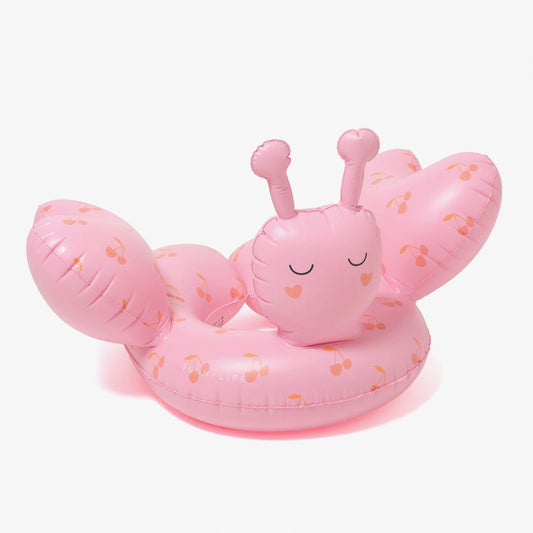 Sunnylife Cherry And Cotton Çocuk Pembe Şişirebilir Deniz Yatağı