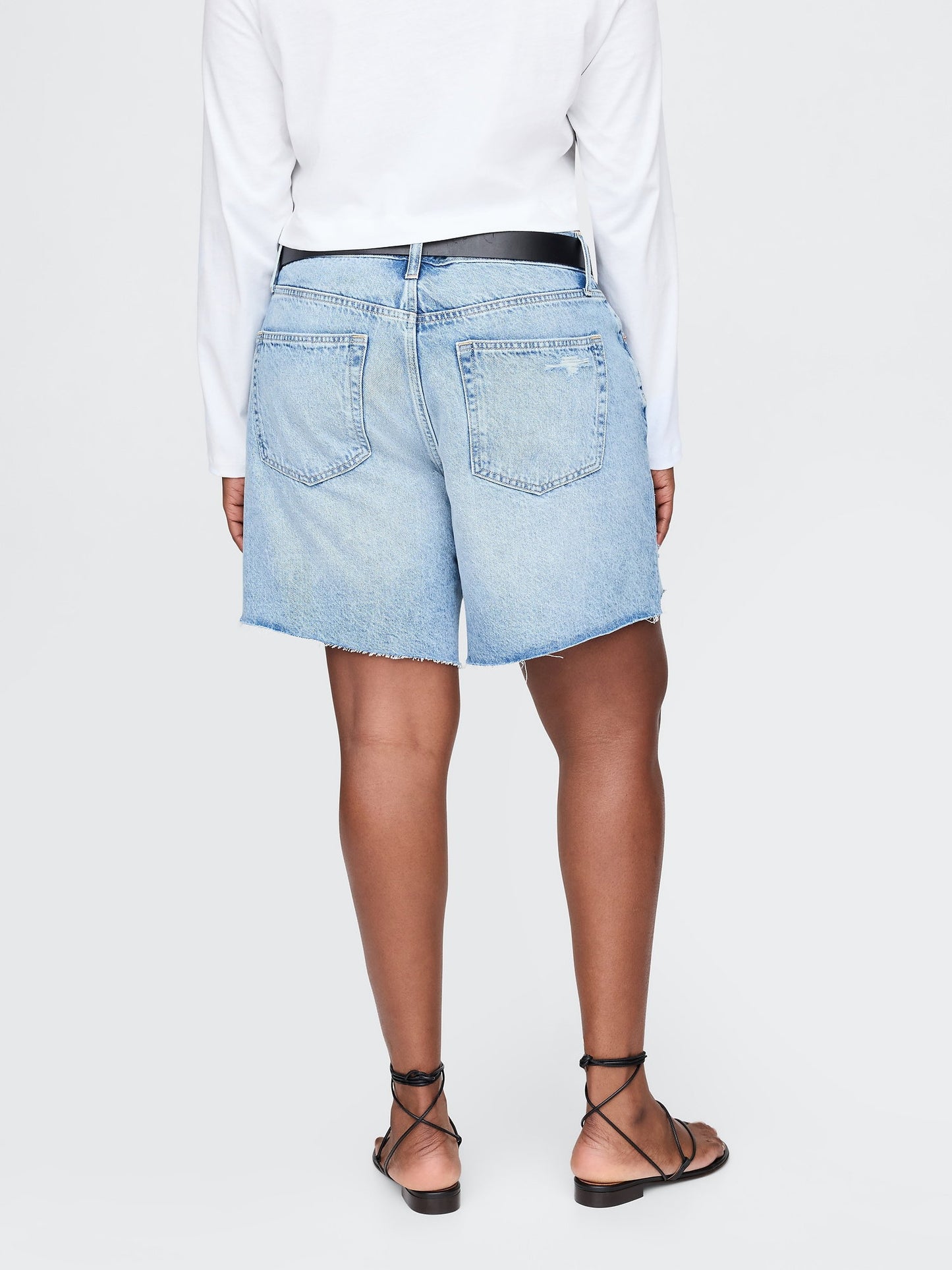 Mavi 8 Mid Rise '90s Loose Denim Bermuda Şort