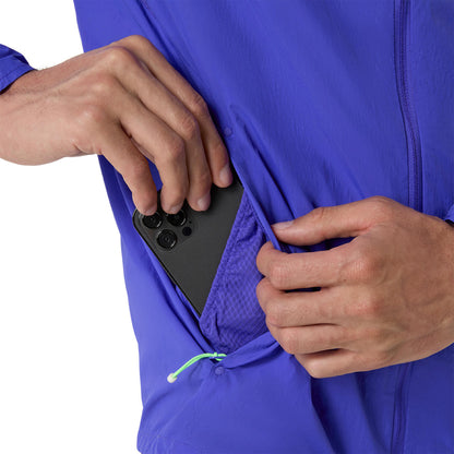 Asics Road Packable Erkek Lacivert Koşu Ceket