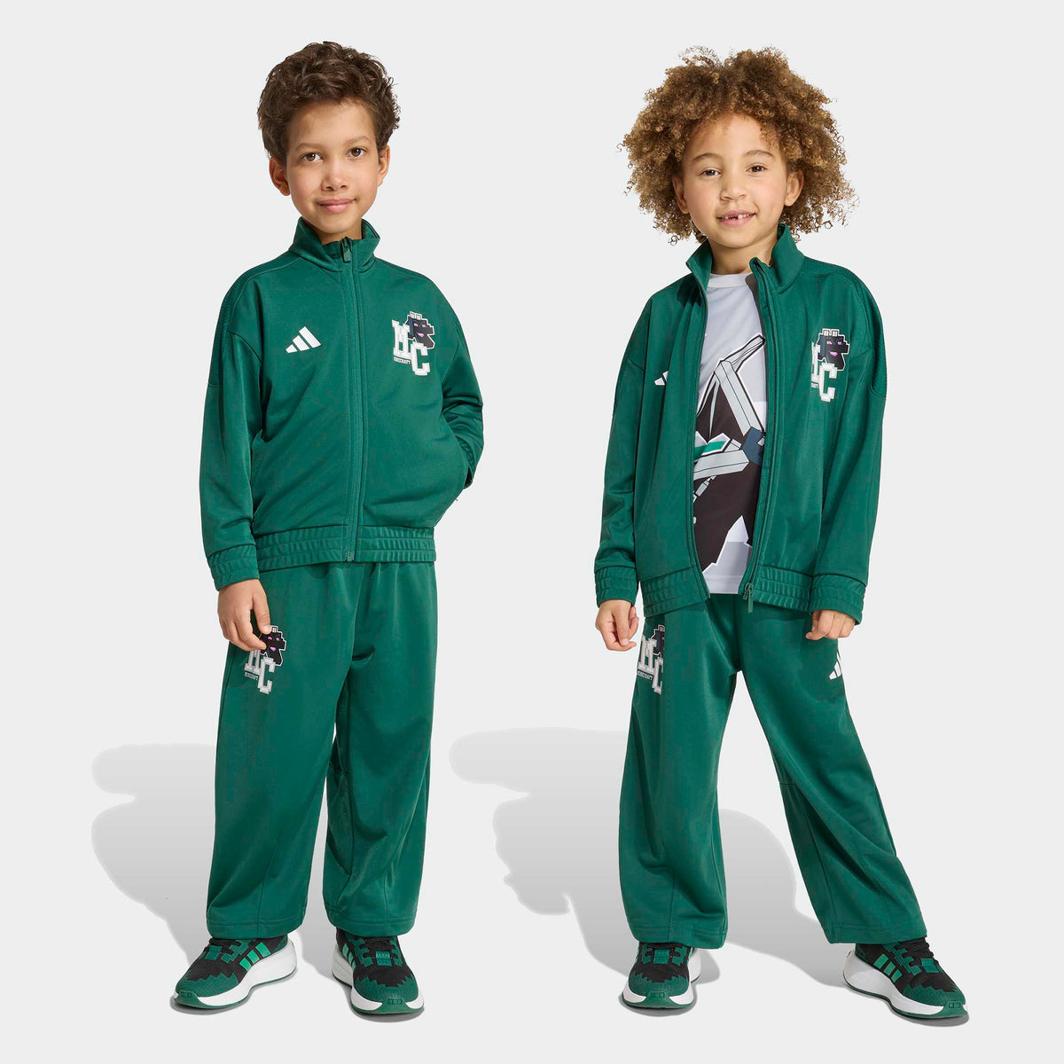 Adidas Little Kids Minecraft Pnts Çocuk Yeşil Eşofman Altı