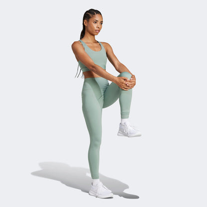 Adidas Ultimate7/8 Kadın Yeşil Koşu Taytı