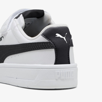 Puma Court Classic Clean Çocuk Siyah Spor Ayakkabı