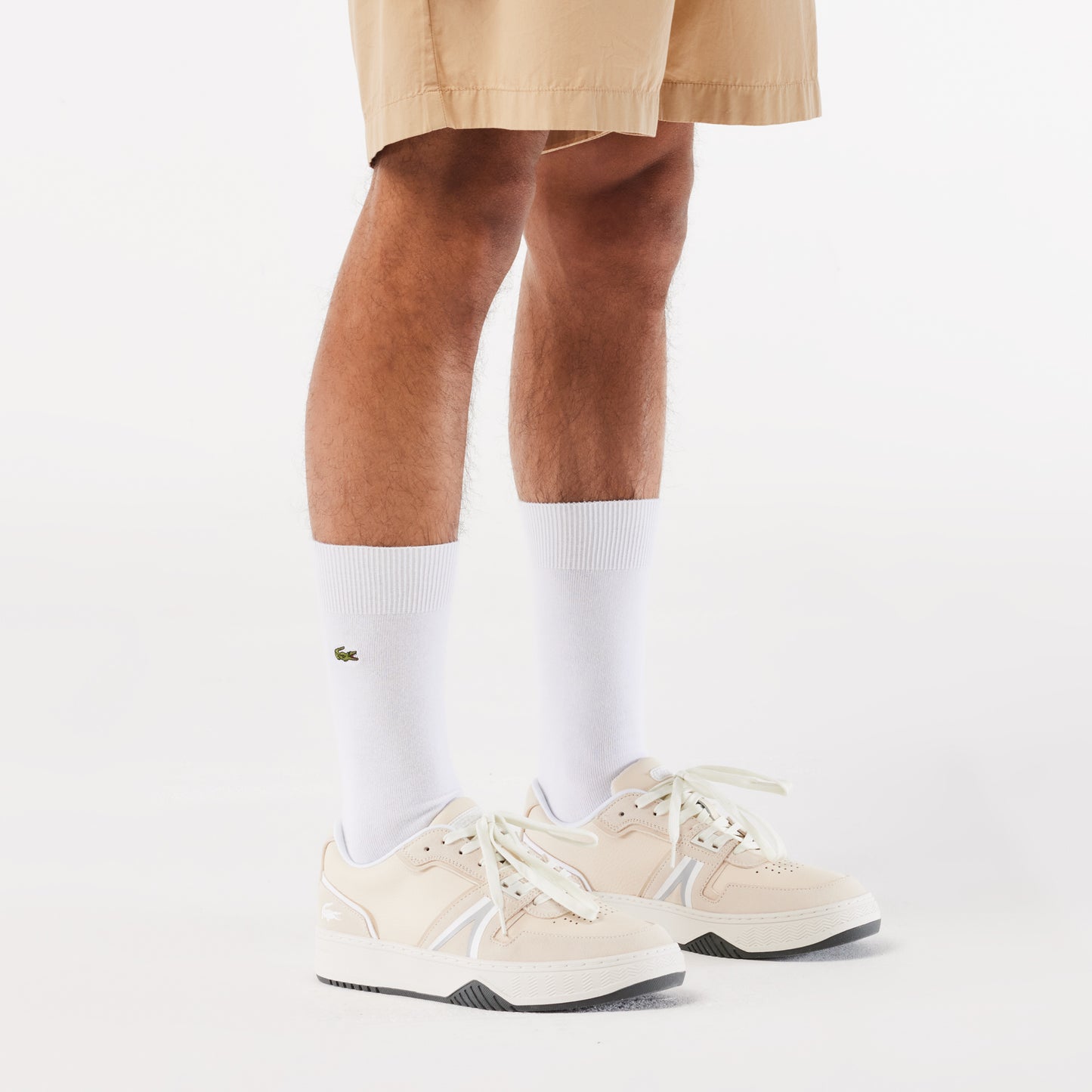 Lacoste L001 Erkek Bej Sneaker