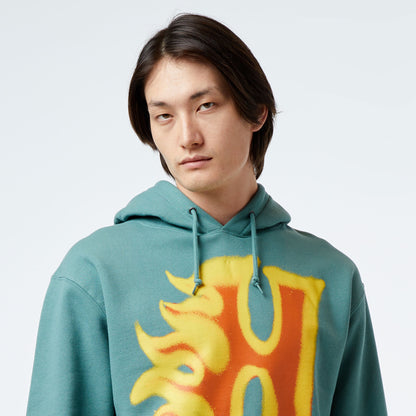 Huf Heat Wave P/o Erkek Yeşil Hoodie