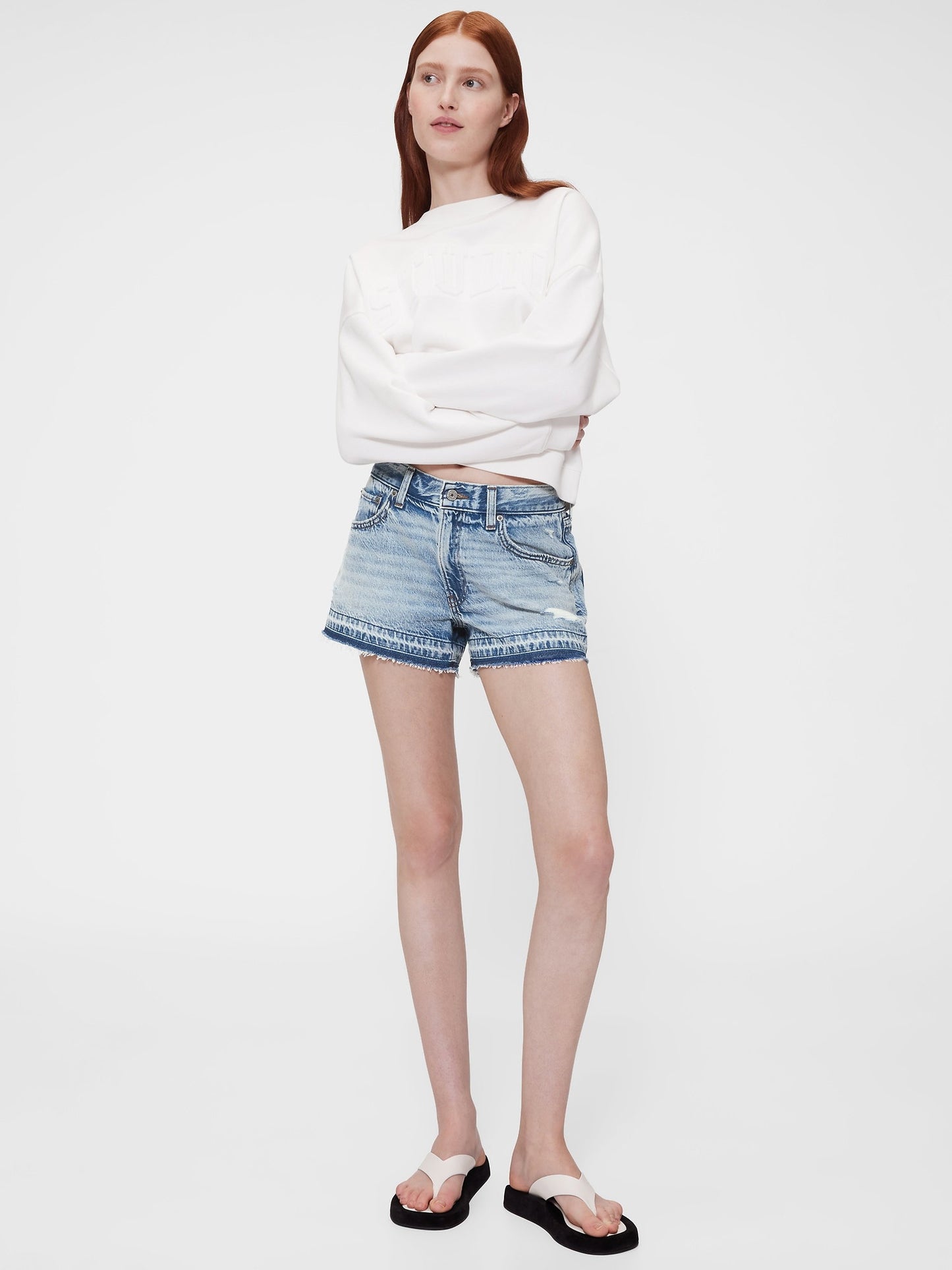 Mavi Gapstudio Low Rise Stride Denim Şort