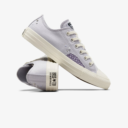 Converse Chuck Taylor All Star Pearls & Studs Low Top Ghost Town Unisex Mor Sneaker