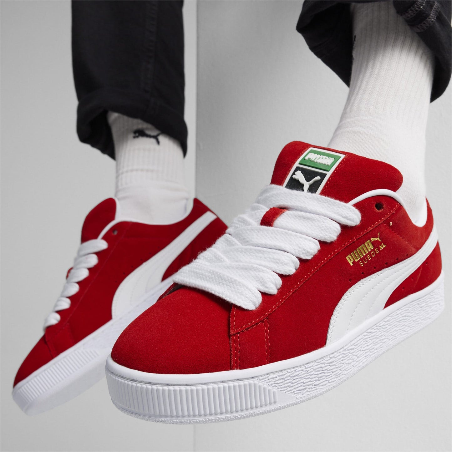 Puma Suede Xl Unisex Kırmızı Spor Ayakkabı