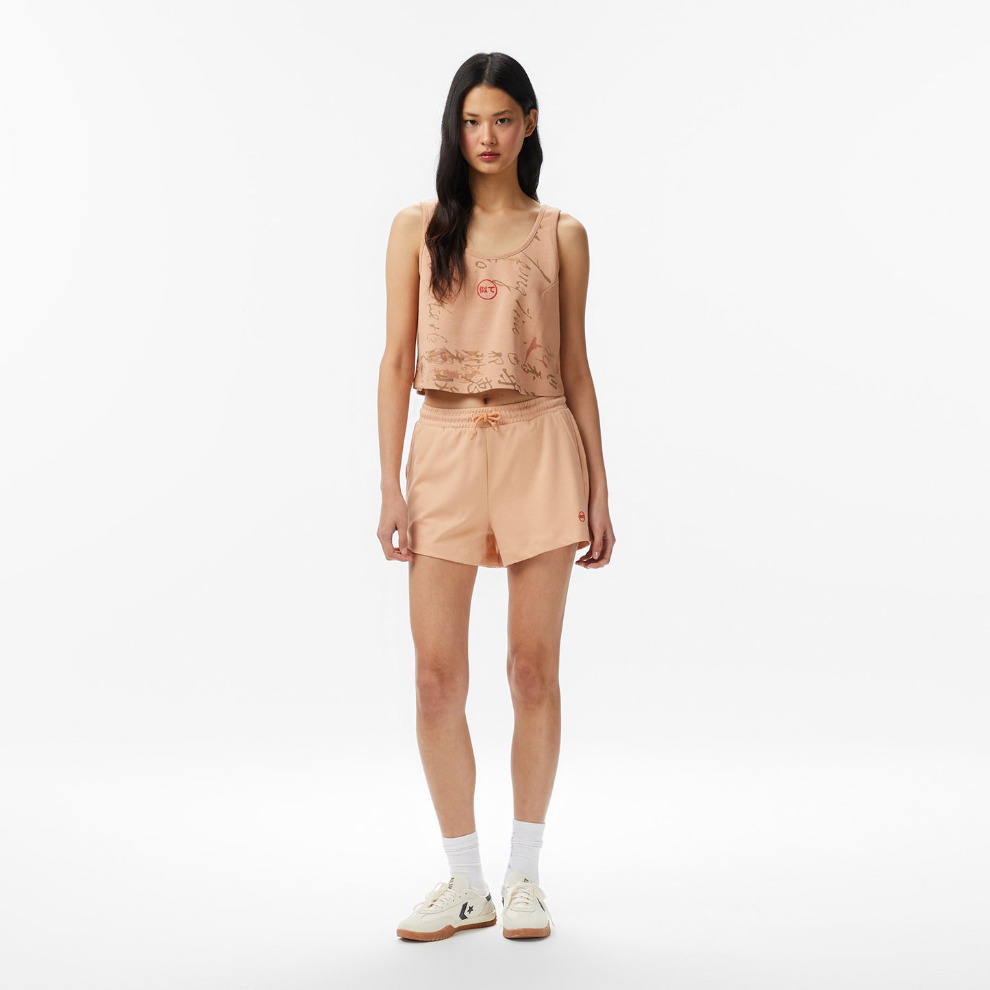 United4 Regular Fit Kadın Pembe Şort