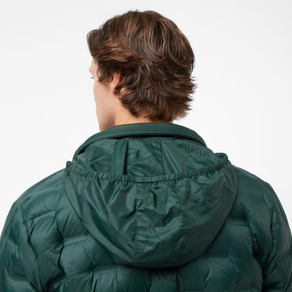 Lacoste Kapüşonlu Kapitone Erkek Yeşil Mont