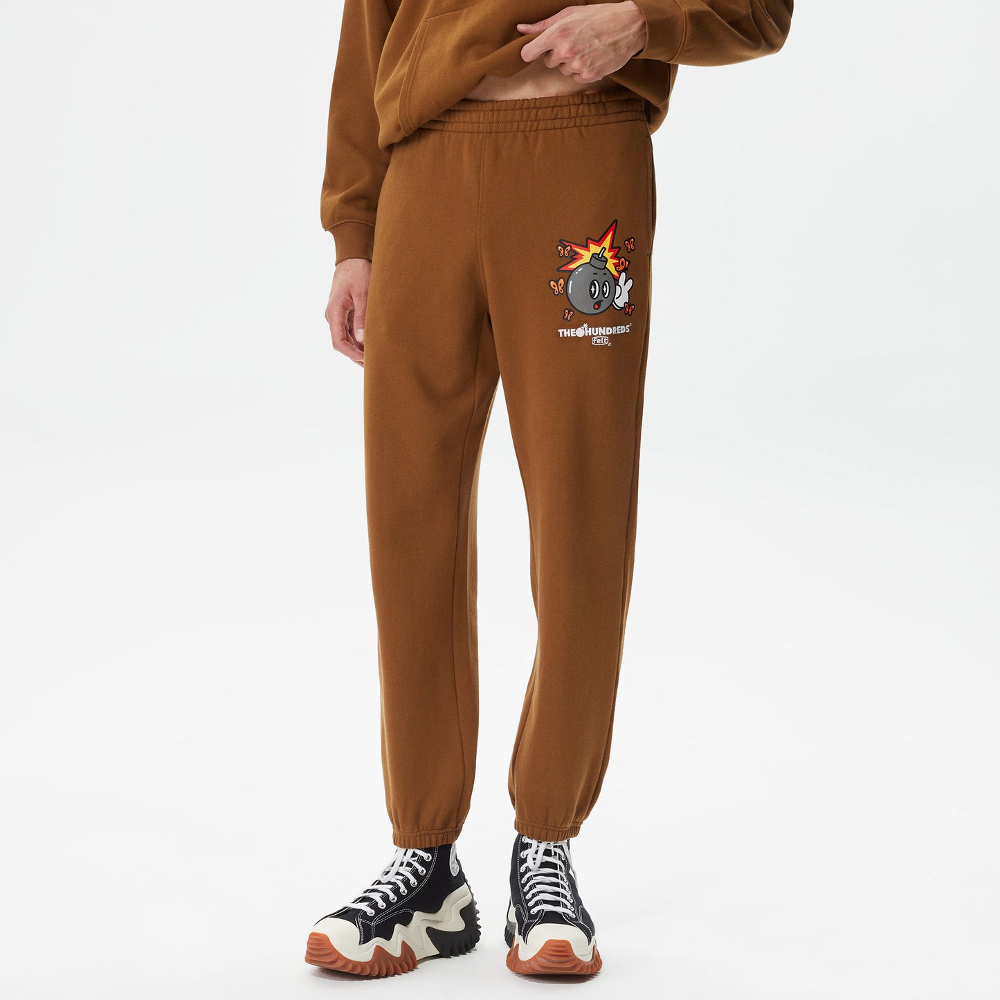 The Hundreds Butterfly Adam Erkek Kahverengi Eşofman Altı