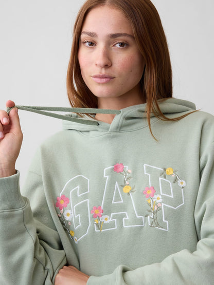 Açık Yeşil Relaxed Gap Logo Sweatshirt