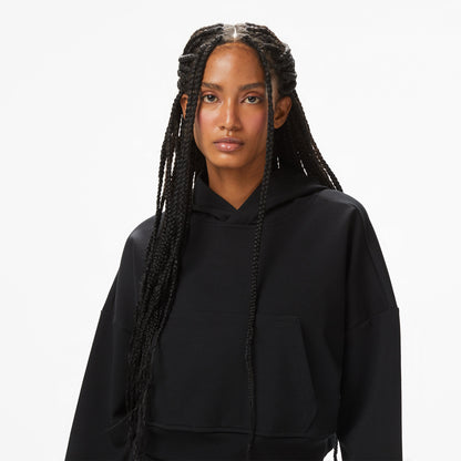 United4 Kadın Siyah Sweatshirt