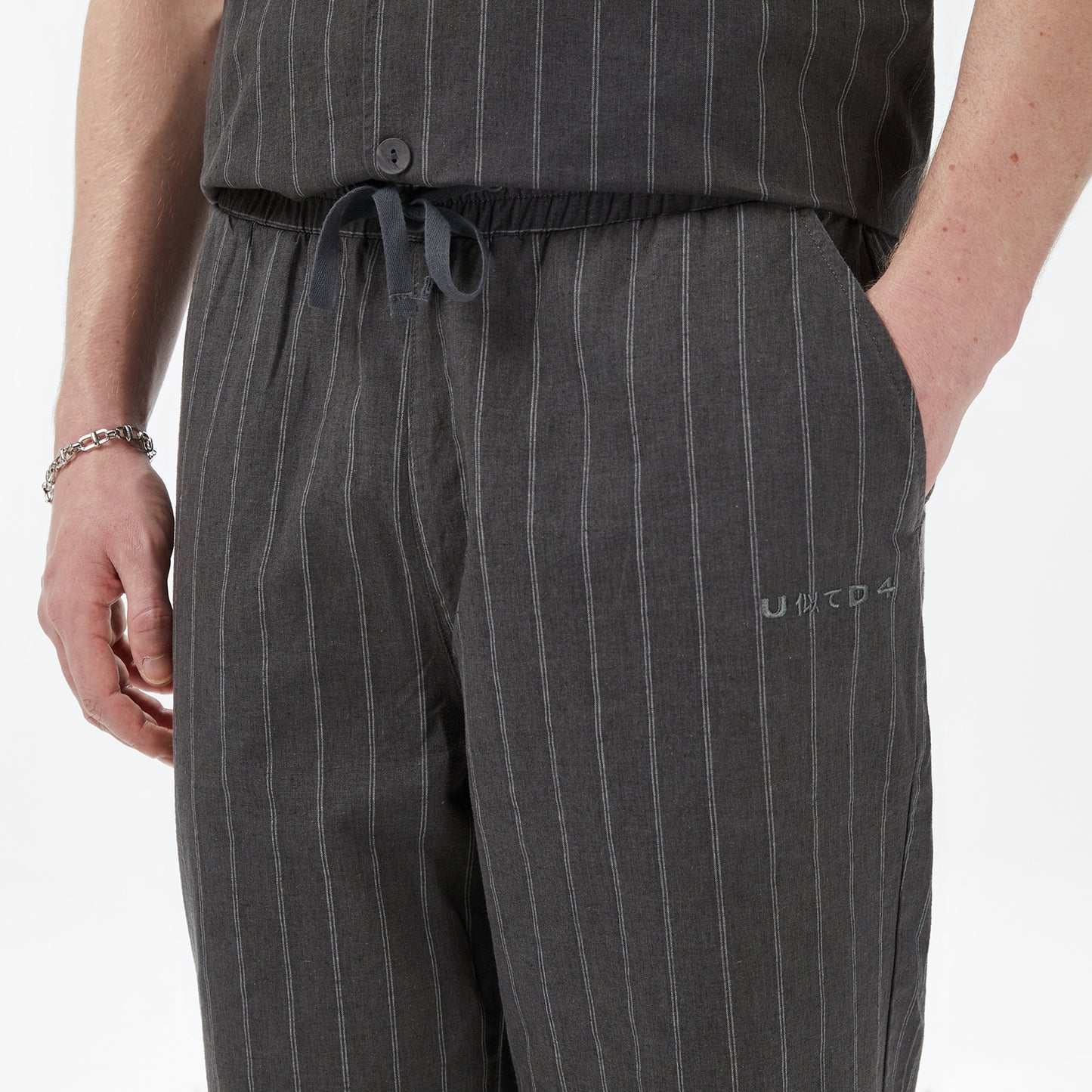 United4 Comfort Fit Erkek Gri Pantolon