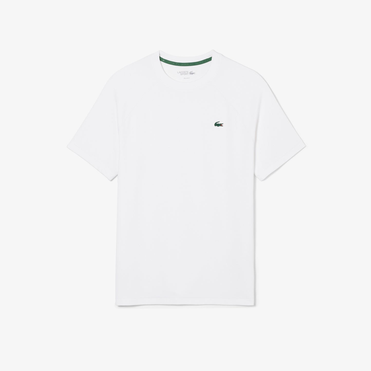 Lacoste Erkek Regular Fit Bisiklet Yaka Beyaz T-shirt