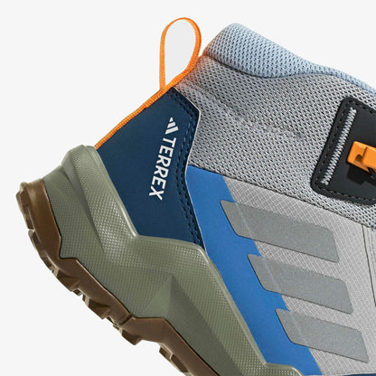 Adidas Terrex Ax4r Mid Sl Çocuk Gri Koşu Ayakkabısı