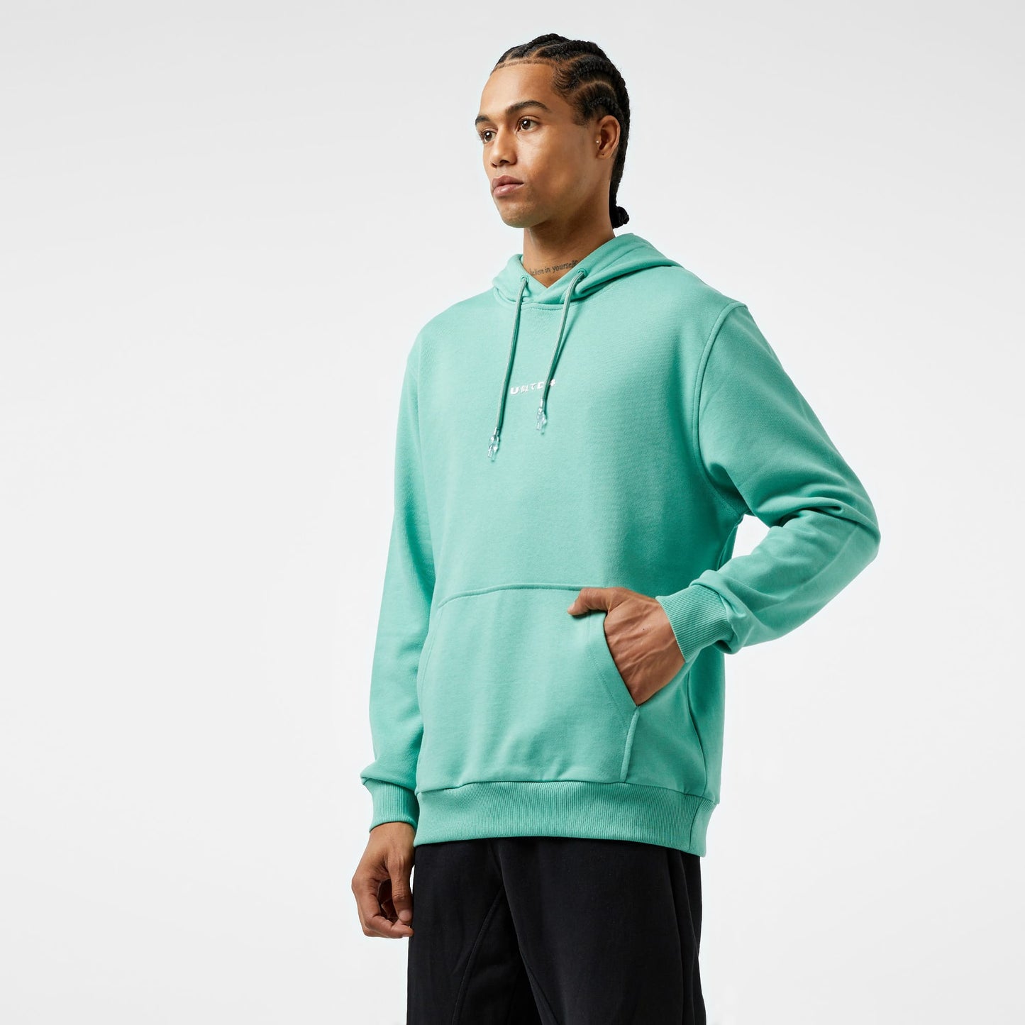 United4 Classic Erkek Yeşil Hoodie