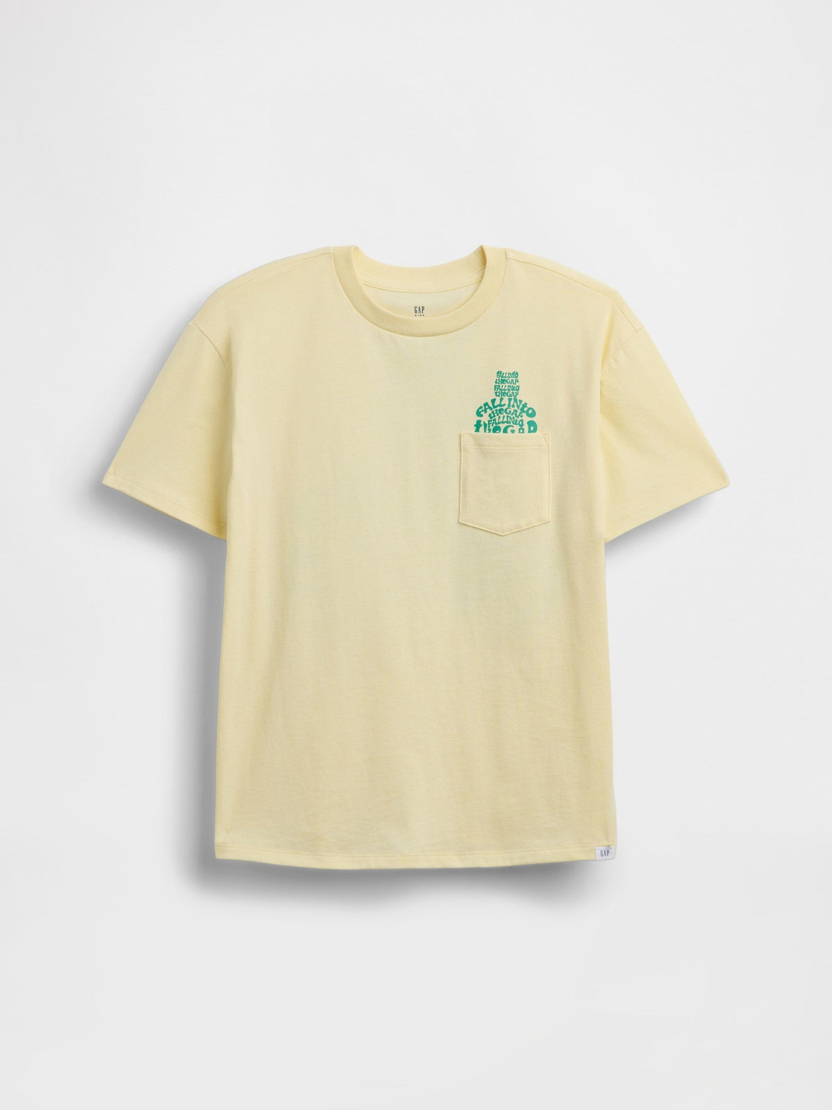 Sarı Brannan Bear Cep T-shirt