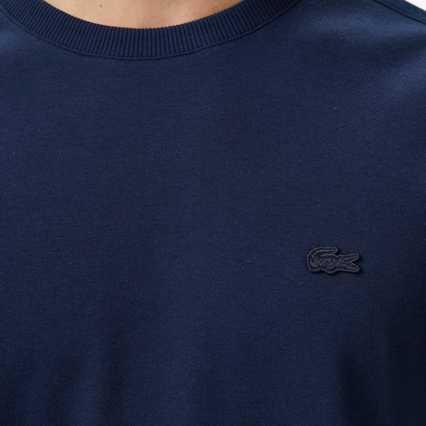 Lacoste Erkek Oversize Fit Bisiklet Yaka Lacivert T-shirt