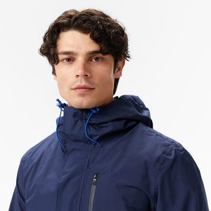 Nautica Erkek Lacivert Regular Fit Kapüşonlu Su Geçirmez Mont