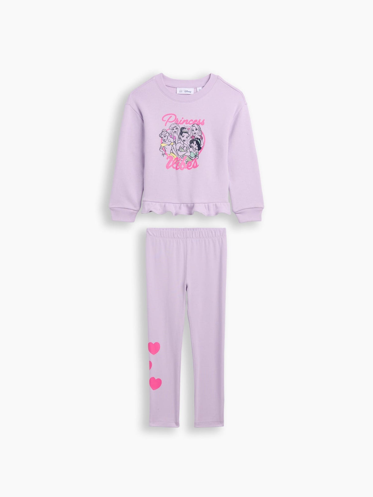 Lila Two-piece Sweatshirt Seti