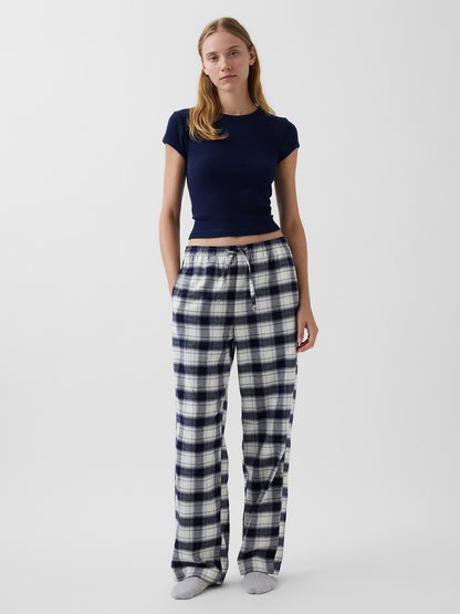Lacivert Softest Flannel Pijama Altı