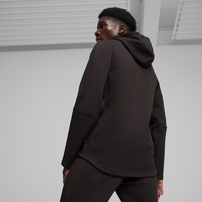 Puma Evostripe Full Zip Erkek Siyah Sweatshirt