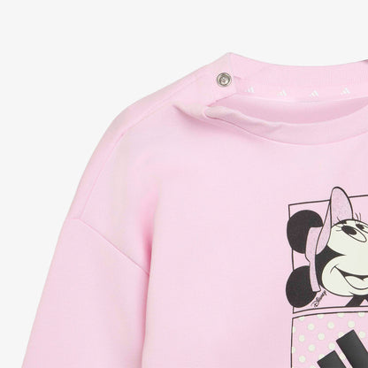 Adidas I Disney Mi Jog Çocuk Pembe Eşofman Takımı