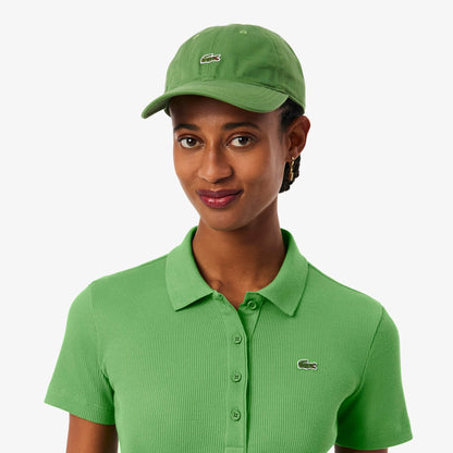 Lacoste Kadın Slim Fit Yeşil Polo