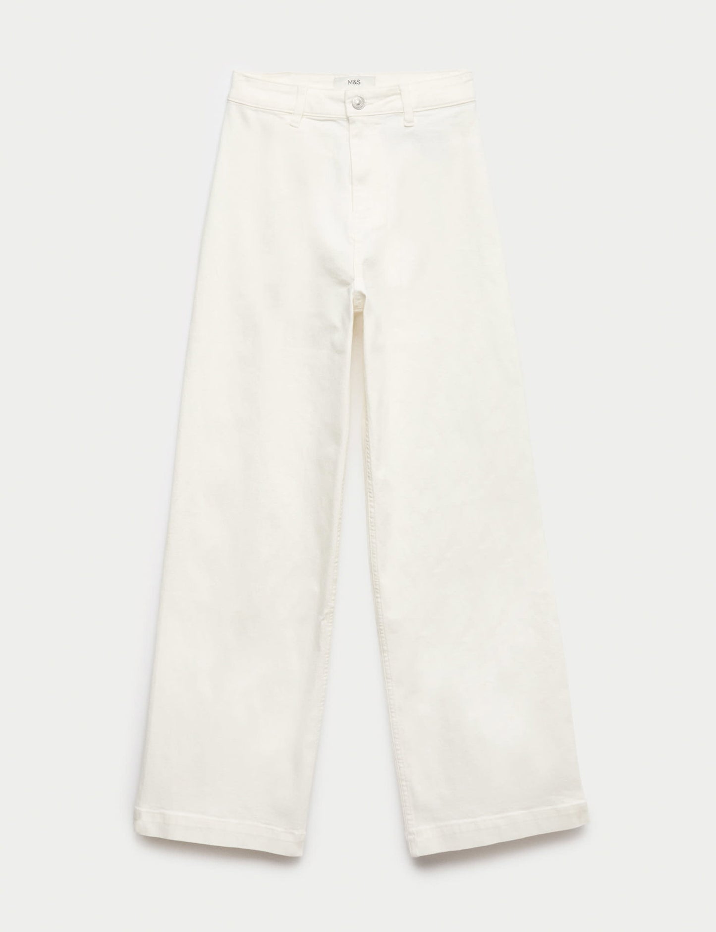 Yüksek Bel Wide Leg Grazer Jean