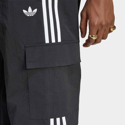 Adidas 3-stripes Cargo Erkek Siyah Eşofman Altı