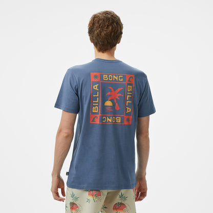 Billabong Window Premium Erkek Mavi T-shirt