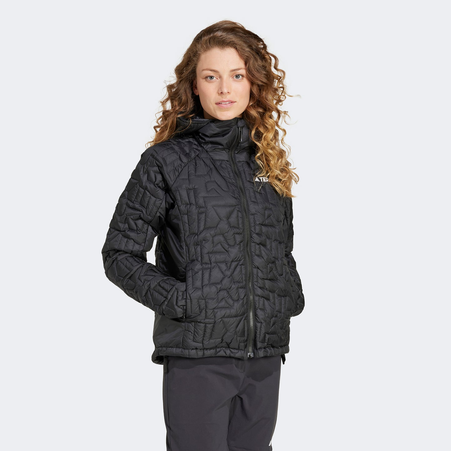 Adidas Terrex Xperior Primaloft Loose Fill Insulated Kadın Siyah Mont