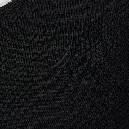 Nautica Kadın Siyah Slim Fit Kolsuz Triko T-shirt
